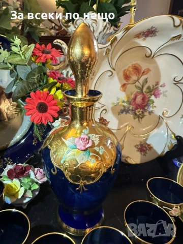 Murano Italy  Circa 1960 - “ Изящният в кобалт” Код P1940, снимка 4 - Декорация за дома - 53731824