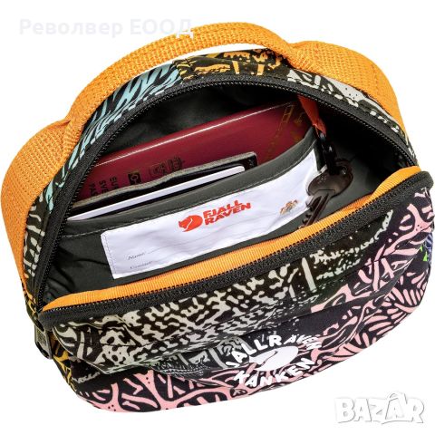 Чантичка Fjall Raven - Kanken Art Hip Pack, в цвят Woodlands, снимка 3 - Екипировка - 45282449