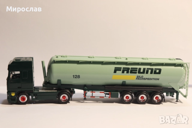 HERPA H0 1/87 DAF СИЛОЗ ЦИСТЕРНА КАМИОН МОДЕЛ