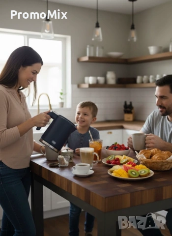 Електрическа кана за вода Nexser NS-1890 1500W кана за топла вода чайник, снимка 1 - Кани - 53531524