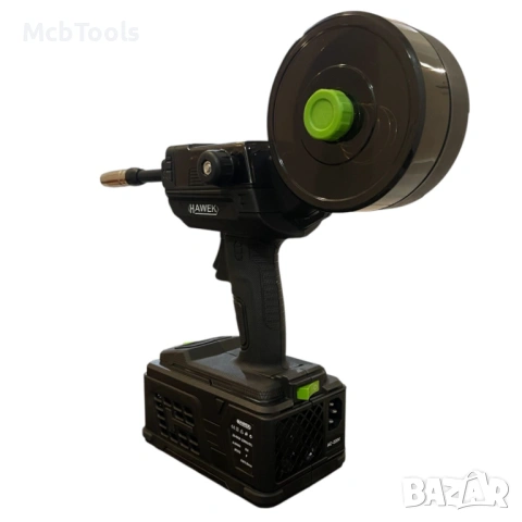 Професионален ръчен инверторен телоподаващ апарат за заваряване без газ 400A Hawek, снимка 4 - Други инструменти - 53582537