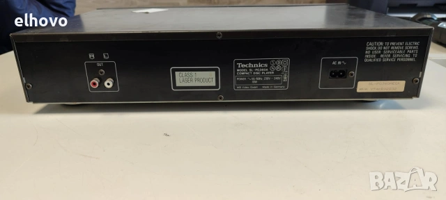 CD player Technics SL-PG360A, снимка 6 - Ресийвъри, усилватели, смесителни пултове - 48204124