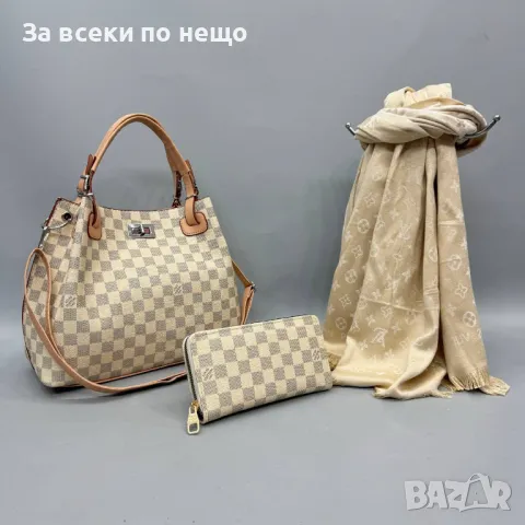 Louis Vuitton Дамски Шал Луис Витон - Налични Различни Цветове Код D1867, снимка 3 - Шалове - 49159281