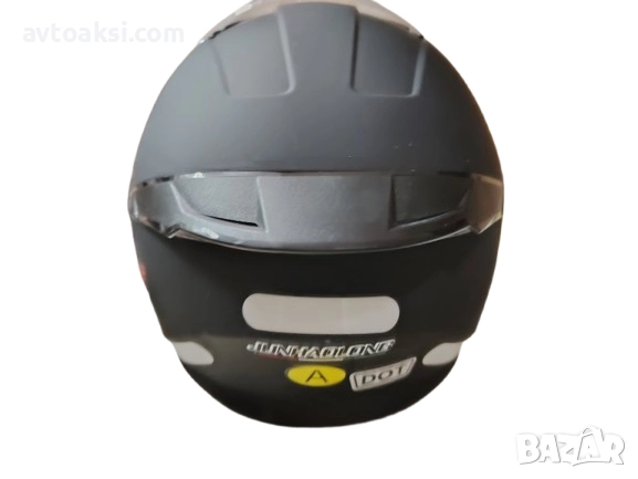 Каска за Мотор/Скутер/АТВ Черна Мат/Лак, снимка 6 - Аксесоари и консумативи - 52131996