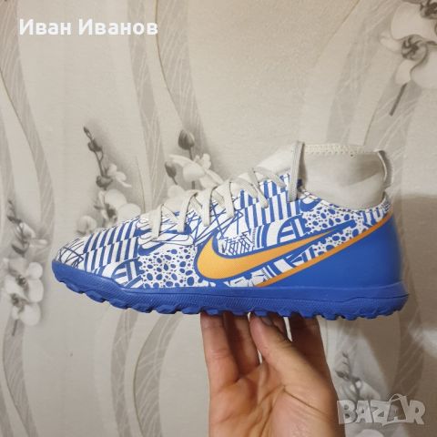 стоножки Nike Mercurial Superfly 9 Club CR7 Ronaldo TF номер 37-37,5, снимка 7 - Футбол - 45345198