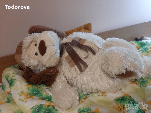 Meче, бяло, леко 63 cm, снимка 3 - Плюшени играчки - 52059104