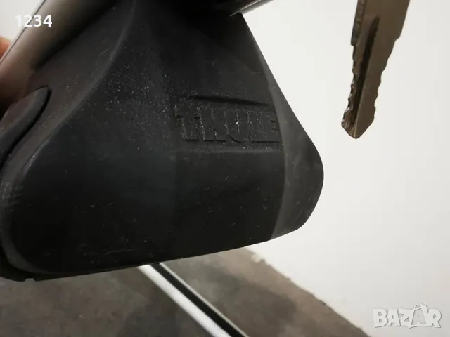 THULE aero bar алуминиев багажник напречни греди за монтаж на надлъжни рейки 140cm, снимка 4 - Аксесоари и консумативи - 50353757