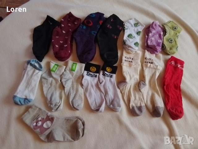 Чорапки плътни и нормални 36-41, снимка 5 - Дамски чорапи - 51873784