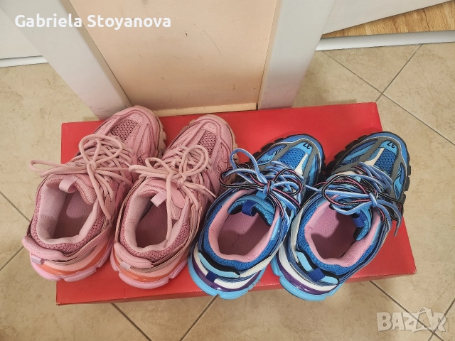 Balenciaga Track, снимка 8 - Дамски ежедневни обувки - 52579873