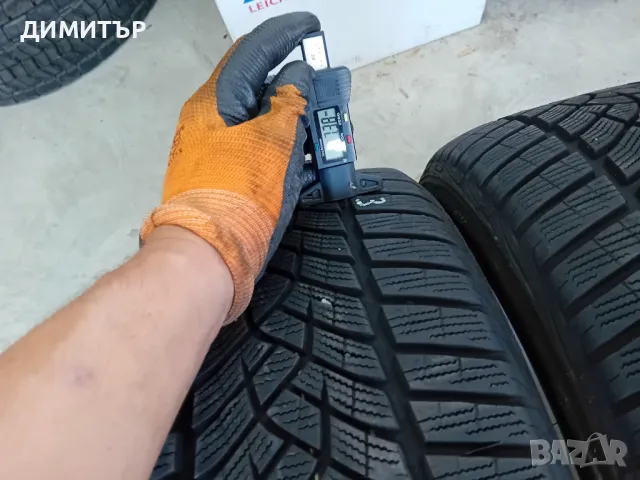 2 бр.зимни гуми Goodyear 245 45 17 dot 3219 ценатае за брой!, снимка 3 - Гуми и джанти - 47181808