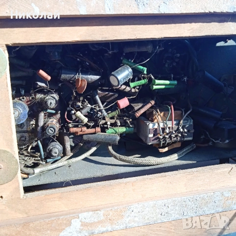 Лампово радио Христо Ботев, снимка 6 - Антикварни и старинни предмети - 53870787