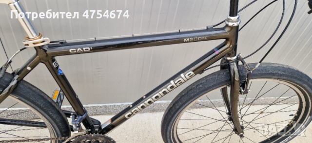 Алуминиев велосипед Canondale колело 26", снимка 4 - Велосипеди - 53745997