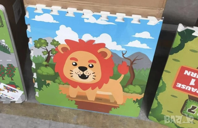 Мек пъзел за пода с картинки, идеален за занимателна дейност., снимка 5 - Други - 53663564