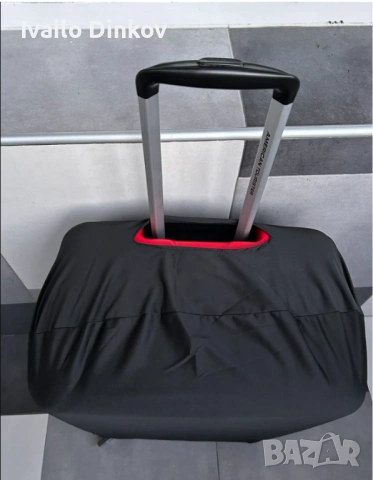 Защитен калъф за куфар, размер L (до 70-29-50cm), черен, снимка 3 - Други стоки за дома - 53822896