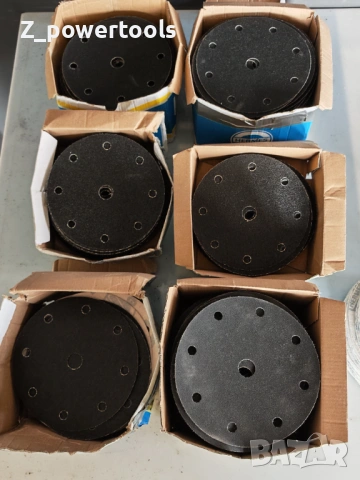 Професионални Шкурки HERMES BS 118 VEL Antistatic – 150мм (Пълен Комплект), снимка 8 - Други инструменти - 53621794