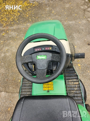 ТРАКТОРНА КОСАЧКА VIKING 17.КОНЯ..ПЕРФЕКТНА, снимка 13 - Градинска техника - 52110662