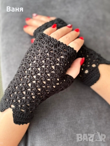 Памучни дамски ръкавици