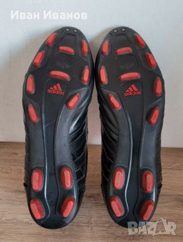 бутонки Adidas Predator Pulse "Blackout" 2005  номер 48-48,5  , снимка 8 - Футбол - 46104160