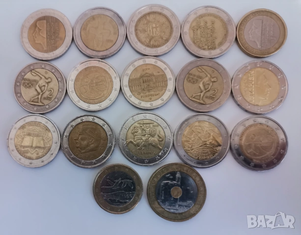 Лот Евро монети 