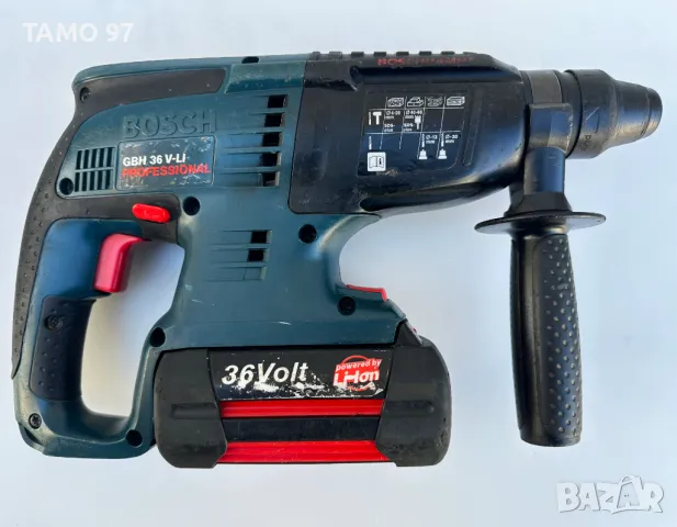 BOSCH GBH 36 V-Li - Мощен акумулаторен перфоратор 36V, снимка 3 - Други инструменти - 48745945