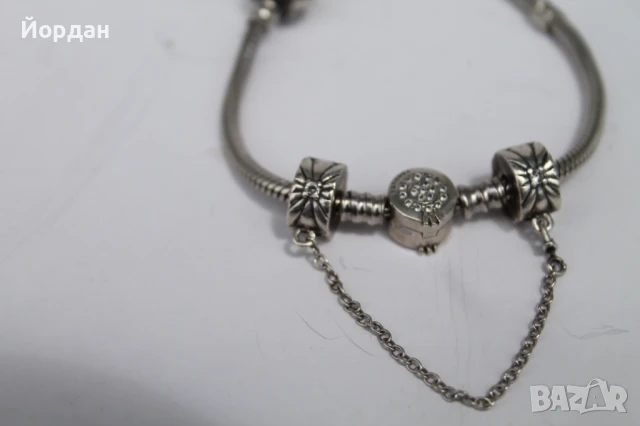 Дамска гривна ''Пандора/Pandora'', снимка 3 - Гривни - 50474443