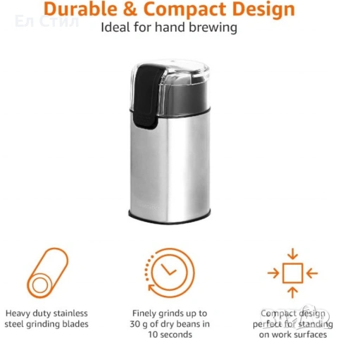 Кафемелачка Muhler, Мощна и удобна за домашно ползване, снимка 3 - Други - 53356839