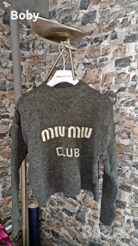 Пуловер Miu Miu