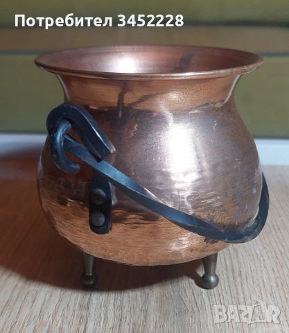 Котле медно за ценители , снимка 2 - Декорация за дома - 53891169