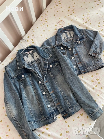 Комплект якета за майка и дъщеря - майка S/М и дъщеря 5г., снимка 2 - Якета - 53746260