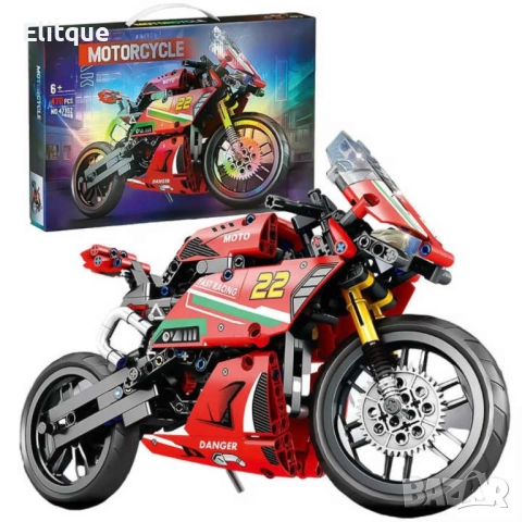 Състезателен мотоциклет 470 части, снимка 5 - Коли, камиони, мотори, писти - 52778322