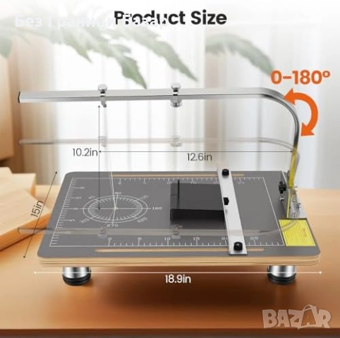 Нова Електрическа машина за рязане на пенопласт макети стиропор и DIY 19x15 с регулатор, снимка 9 - Други инструменти - 54054047