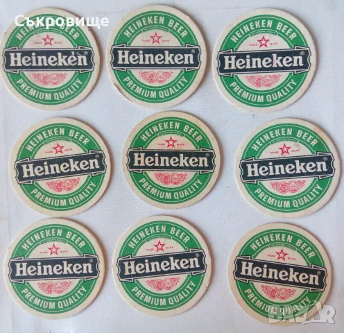 Лот 10 поставки за бира Heineken и 4 поставки за чаши Havana Club, снимка 5 - Колекции - 46819207