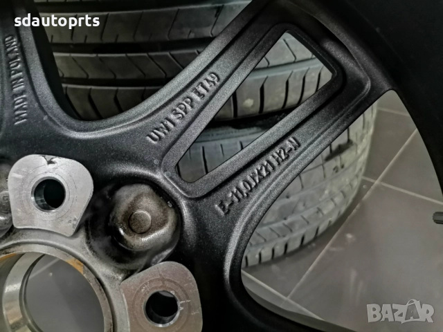 1бр Нова 21" Джанта Porsche Cayenne 9Y Задна 9Y0601025BL  21x11J ET58, снимка 7 - Гуми и джанти - 51894039