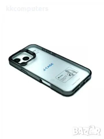 Калъф силикон J-Case Superior /Черна-рамка/ за iPhone 16 Pro 6.3 Баркод : 3130857, снимка 2 - Калъфи, кейсове - 47597161