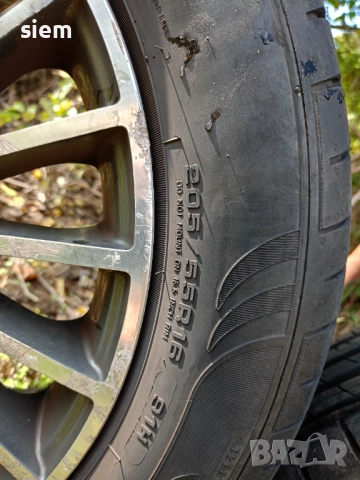 Алуминиеви джанти 16 " 5Х114.3  "Мак" с летни гуми , снимка 4 - Гуми и джанти - 52099624