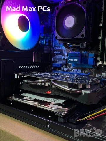 Геймърски компютър AMD Phenom II X6 1055T/ RX 560/ Ram 16GB/ SSD 120GB+500GB, снимка 6 - Геймърски - 54234567