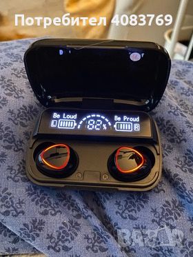 Модерни Bluetooth слушалки с LED Дисплей, снимка 2 - Безжични слушалки - 45538855