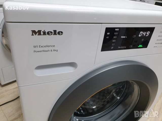 Miele W1 Excellence Пералня PowerWash Миеле 12м Гаранция, снимка 13 - Перални - 53741770