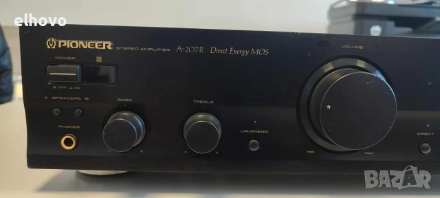 Стерео усилвател Pioneer A-207R, снимка 4 - Ресийвъри, усилватели, смесителни пултове - 51191689