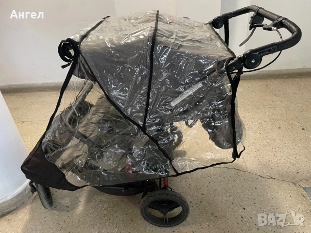 MOUNTAIN BUGGY Комбинирана количка за близнаци., снимка 3 - Детски колички - 53287285