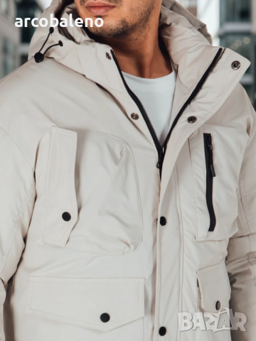 Мъжко зимно яке с качулка, 2цвята , снимка 11 - Якета - 52924040