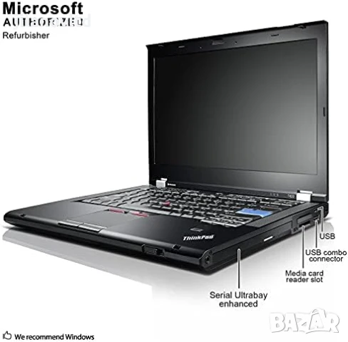 Лаптоп Lenovo ThinkPad T420 I5-2520M 8GB 128GB SSD Windows 11 ГАРАНЦИЯ, снимка 3 - Лаптопи за работа - 51275433