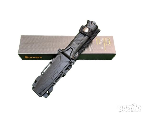 Тактически нож StrongArm Gerber Fiskars USA с калъф - черен, снимка 4 - Ножове - 45438425