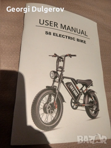 Електрически велосипед-fatbike s8, снимка 3 - Велосипеди - 54160717