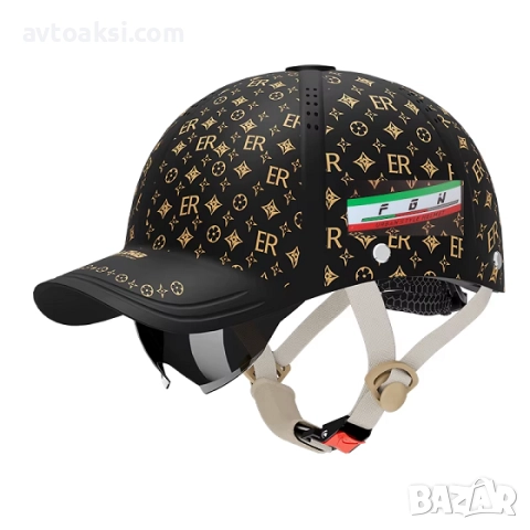 Каска за Мотор/Скутер/Тротинетка универсална 4-ри цвята, снимка 2 - Аксесоари и консумативи - 52113783