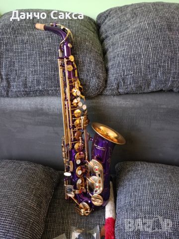 Продавам страхотен немски саксофон Karl Glaser...саксофона е чисто нов ..., снимка 2 - Духови инструменти - 46465520