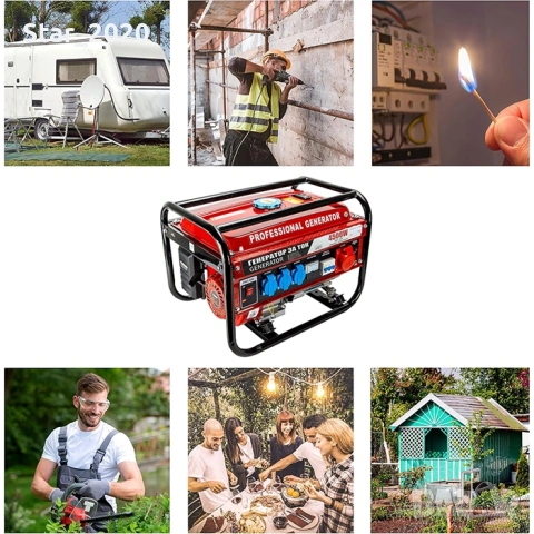 Генератор ( агрегат) за ток 4500W, снимка 5 - Електродвигатели - 53288848