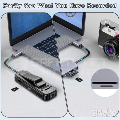 SAFETYNET Компактен HD 1080P, снимка 8 - HD камери - 53187949