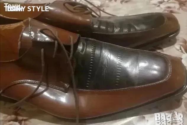 Мъжки Обувки Изцяло от Естествена Кожа 42