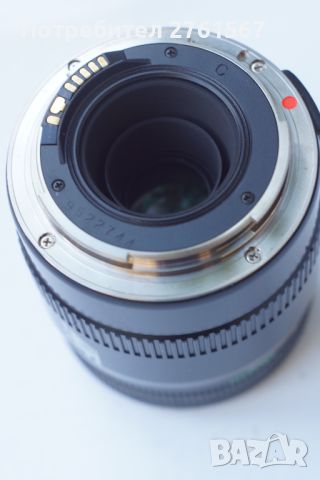 Soligor 100mm  f3.5  AF macro 1:1  Canon EF mount, снимка 4 - Обективи и филтри - 45841765